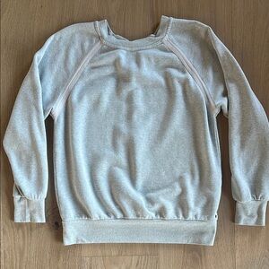 Prana Women's Gray Sweatshirt Size Small